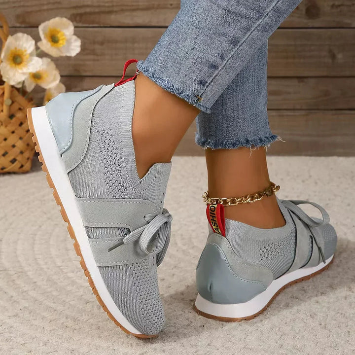 Ophelia Stijlvolle Sneakers met Strikdetail