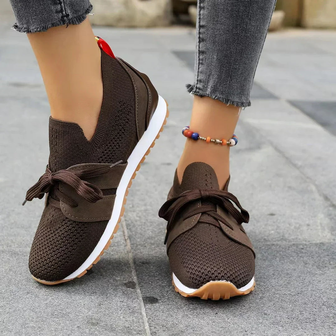 Ophelia Stijlvolle Sneakers met Strikdetail