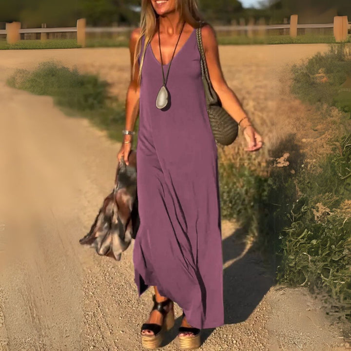 Elodie Elegante Jurk met V-hals