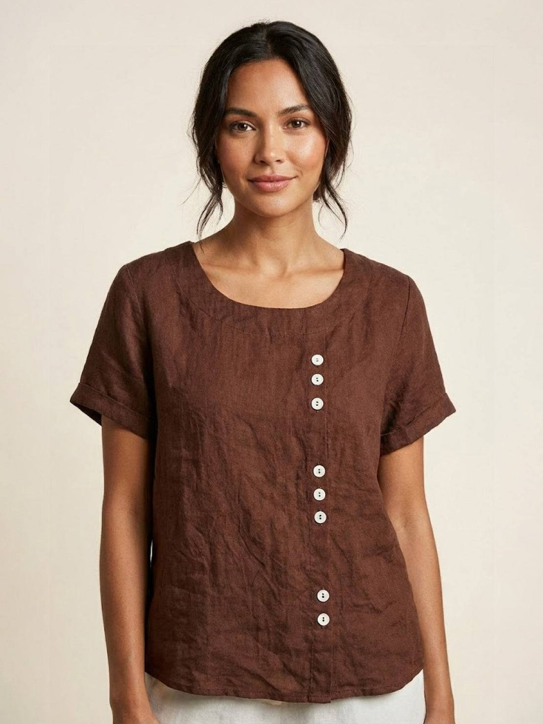 Foreen Relaxte Top met Ronde hals