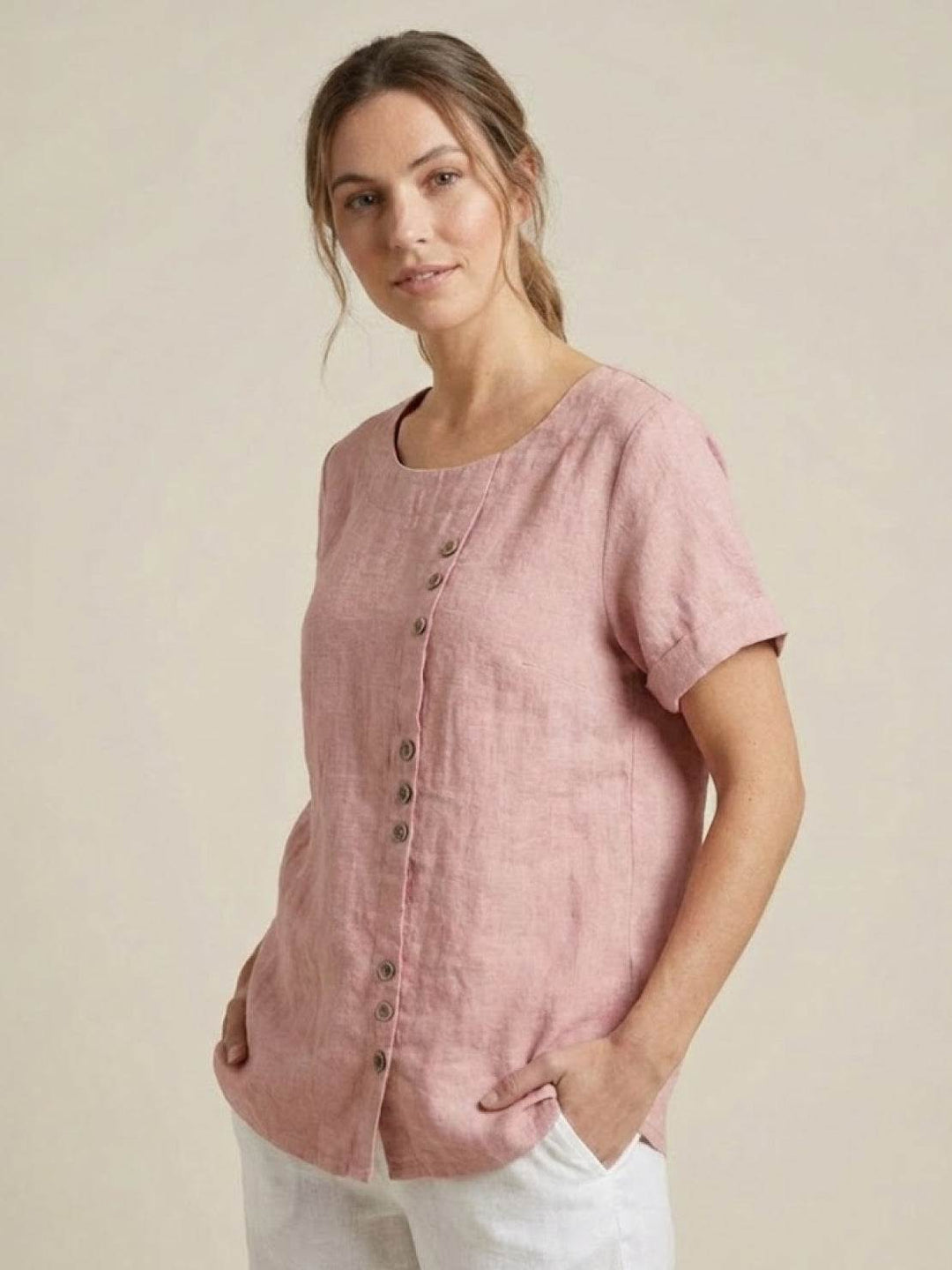 Foreen Relaxte Top met Ronde hals