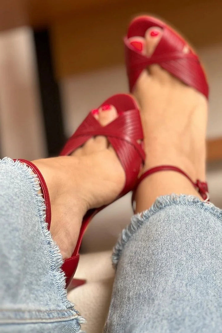 Scarlett Elegante Sandalen met Enkelbandje