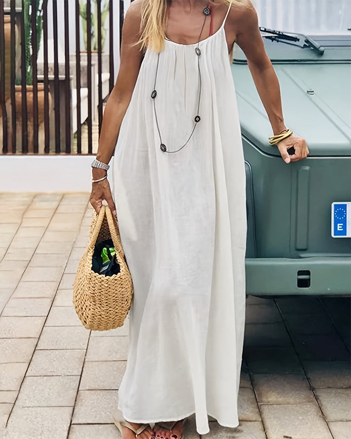 Sloane Relaxte Maxi Jurk