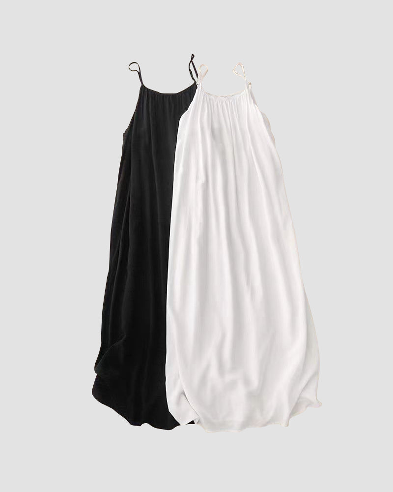 Sloane Relaxte Maxi Jurk