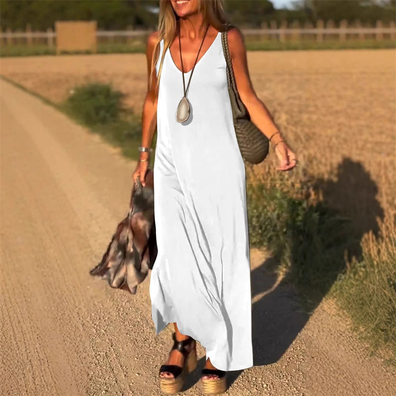 Elodie Elegante Jurk met V-hals