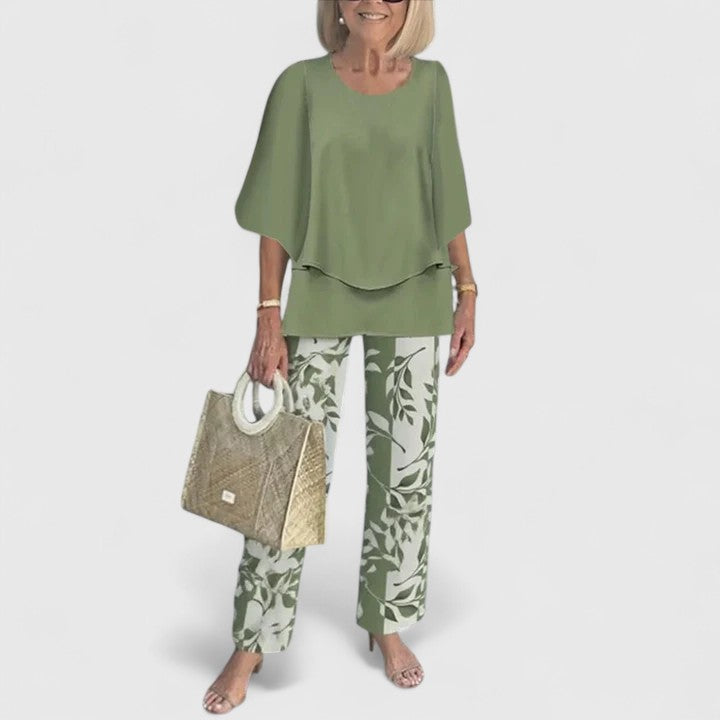 Marzyelle Tijdloze Set met Ronde hals