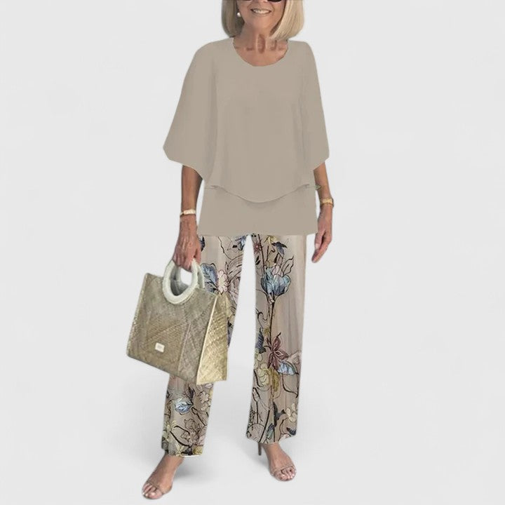 Marzyelle Tijdloze Set met Ronde hals