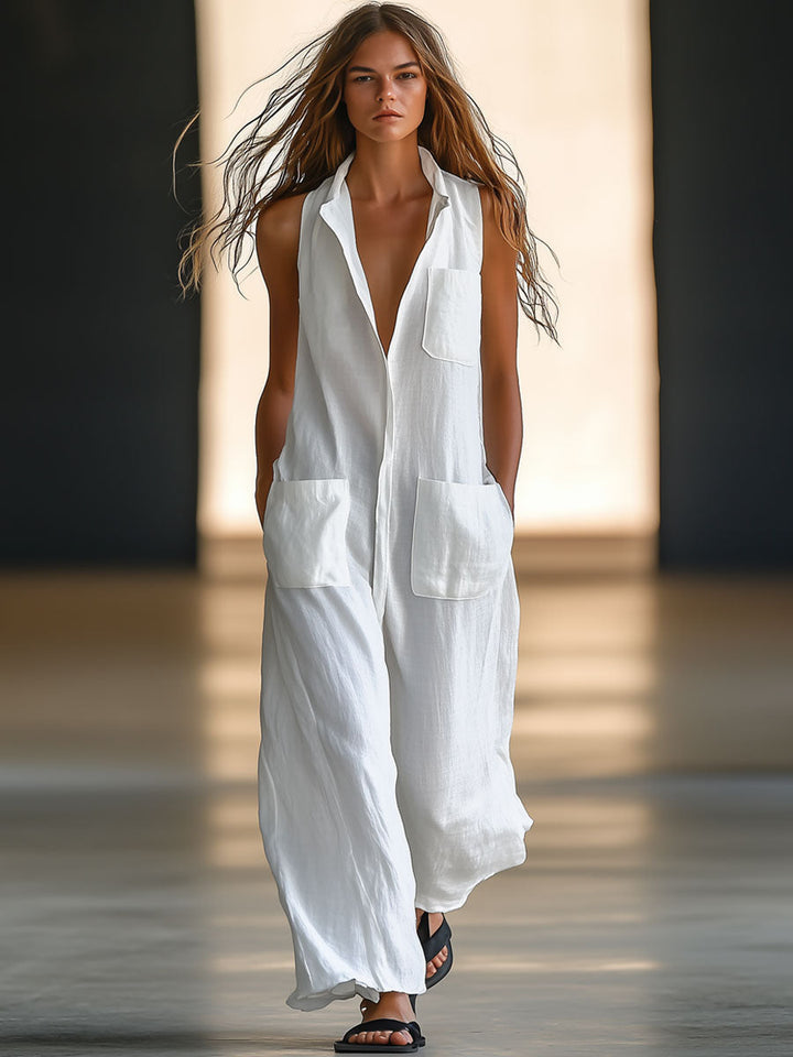 Tempest Stijlvolle Jumpsuit met Knoopdetails