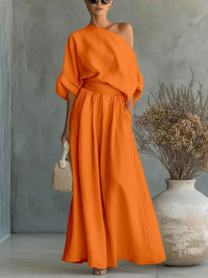 Thessalië Tijdloze Set met Off-shoulder