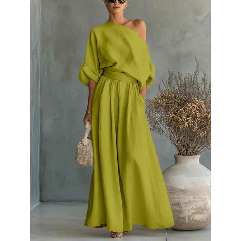 Thessalië Tijdloze Set met Off-shoulder