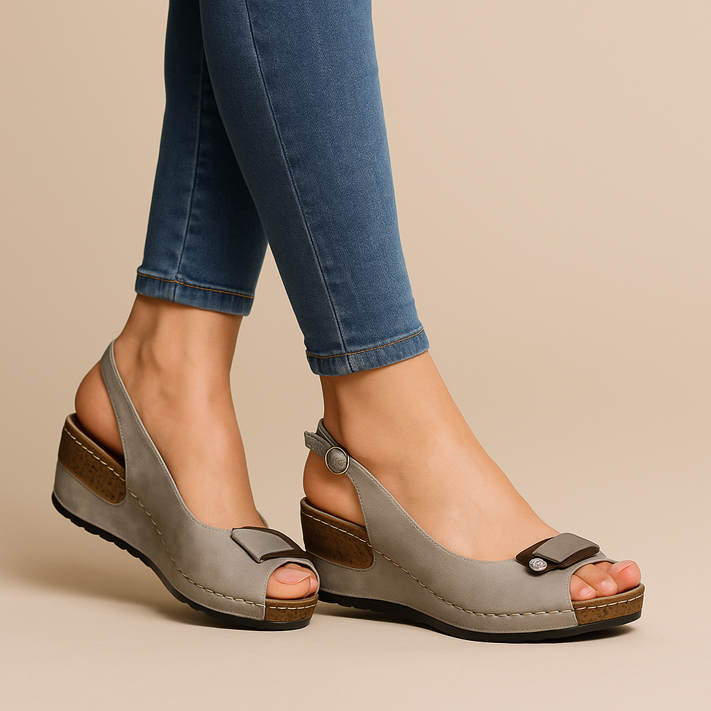 Valencia Elegante Sandalen met Enkelbandje