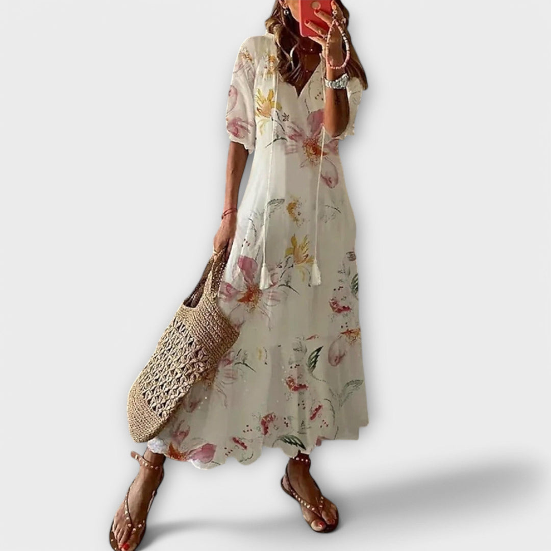 Savannah Elegante Maxi Jurk