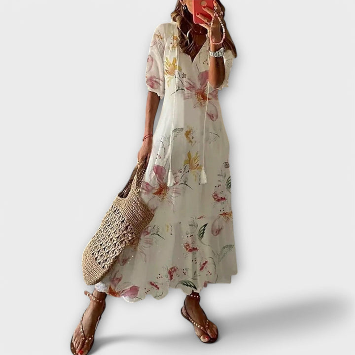 Savannah Elegante Maxi Jurk