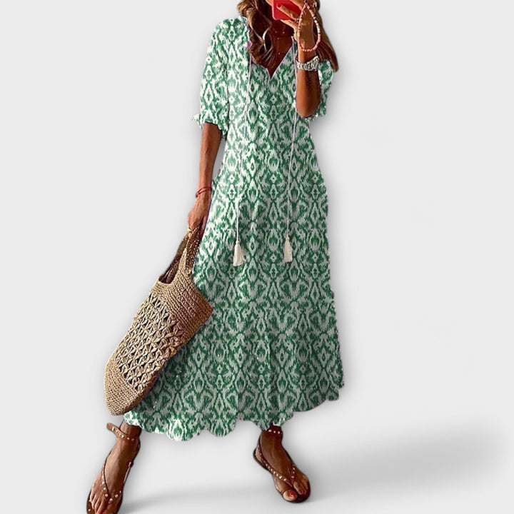 Savannah Elegante Maxi Jurk