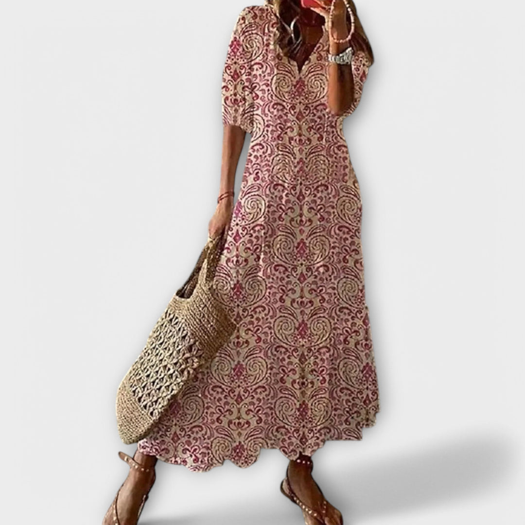 Savannah Elegante Maxi Jurk