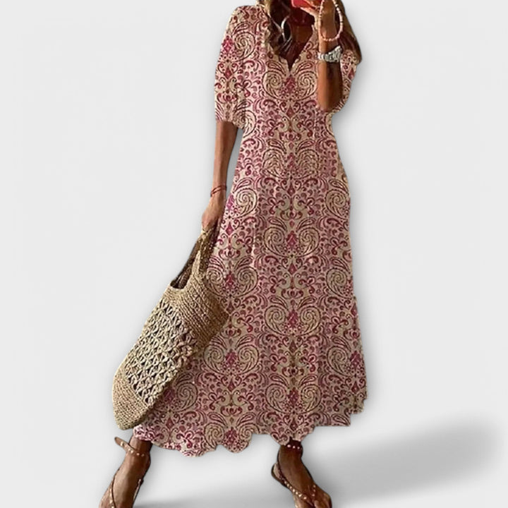 Savannah Elegante Maxi Jurk