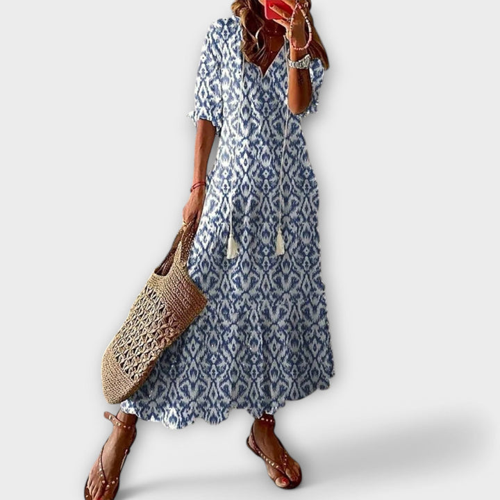 Savannah Elegante Maxi Jurk