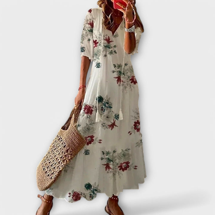 Savannah Elegante Maxi Jurk