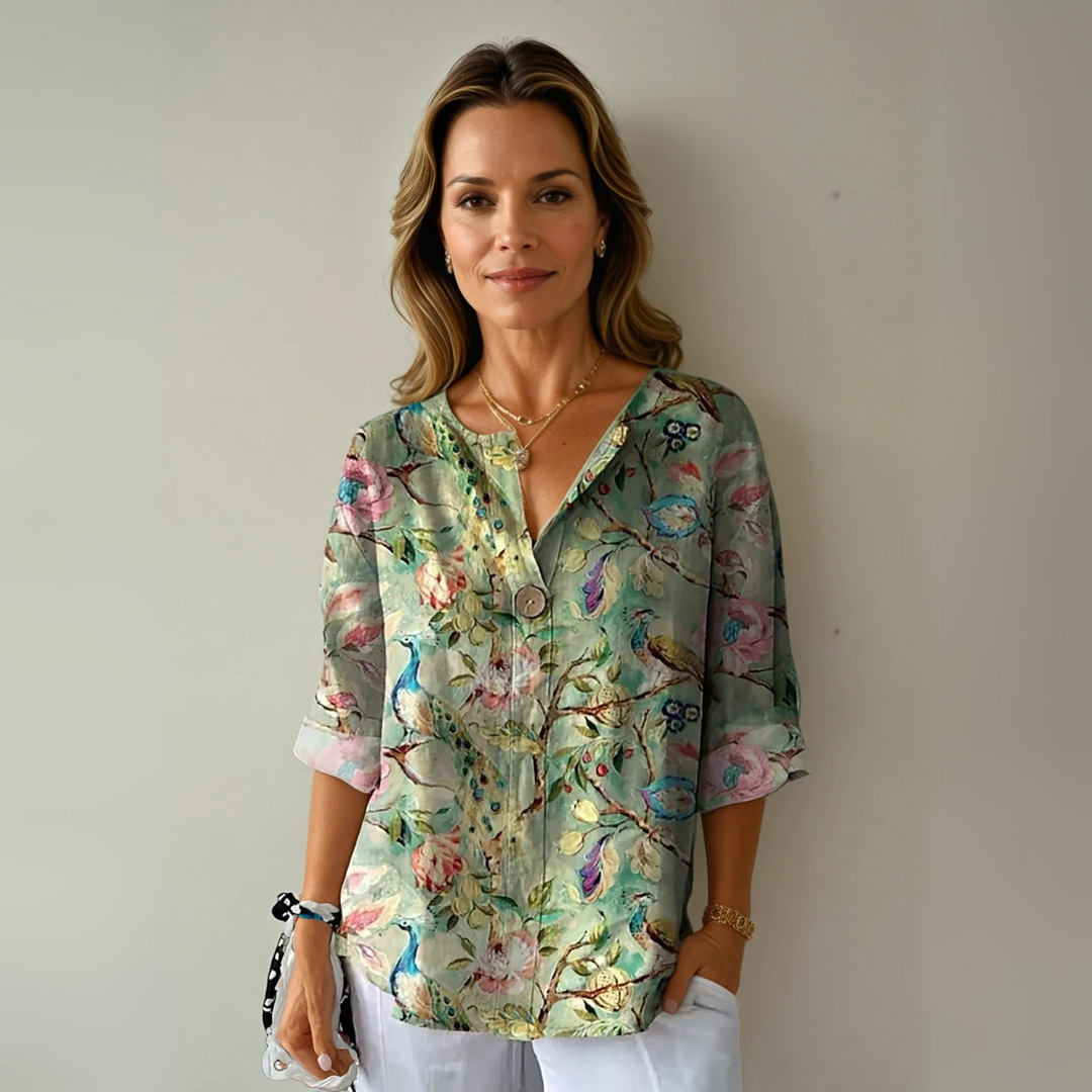 Arlene Tijdloze Blouse