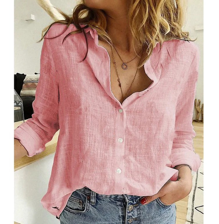 Winifred Stijlvolle Blouse met V-hals