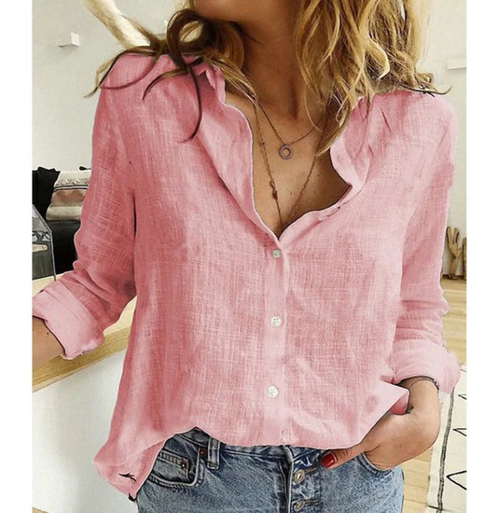 Winifred Stijlvolle Blouse met V-hals