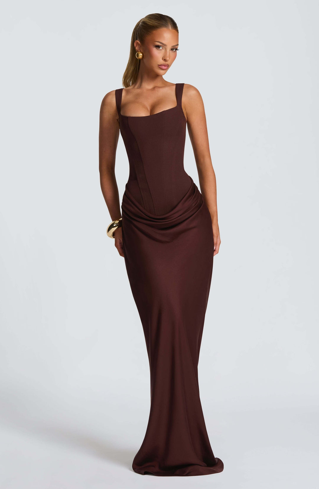 Ashley Getailleerde Maxi Jurk
