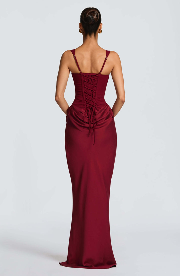 Ashley Getailleerde Maxi Jurk