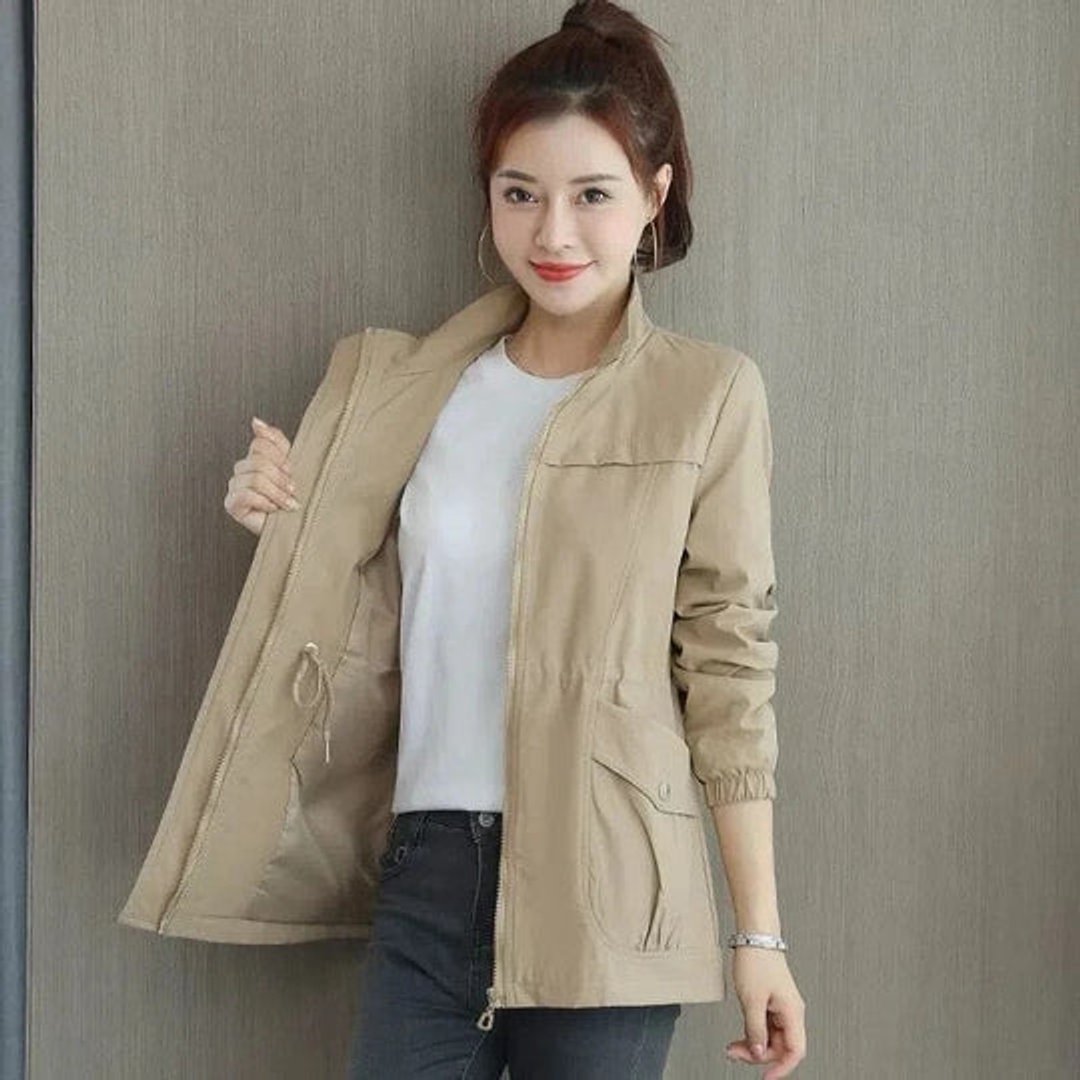 Florence Trenchcoat met Ritssluiting