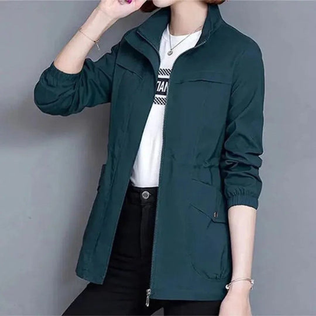 Florence Trenchcoat met Ritssluiting