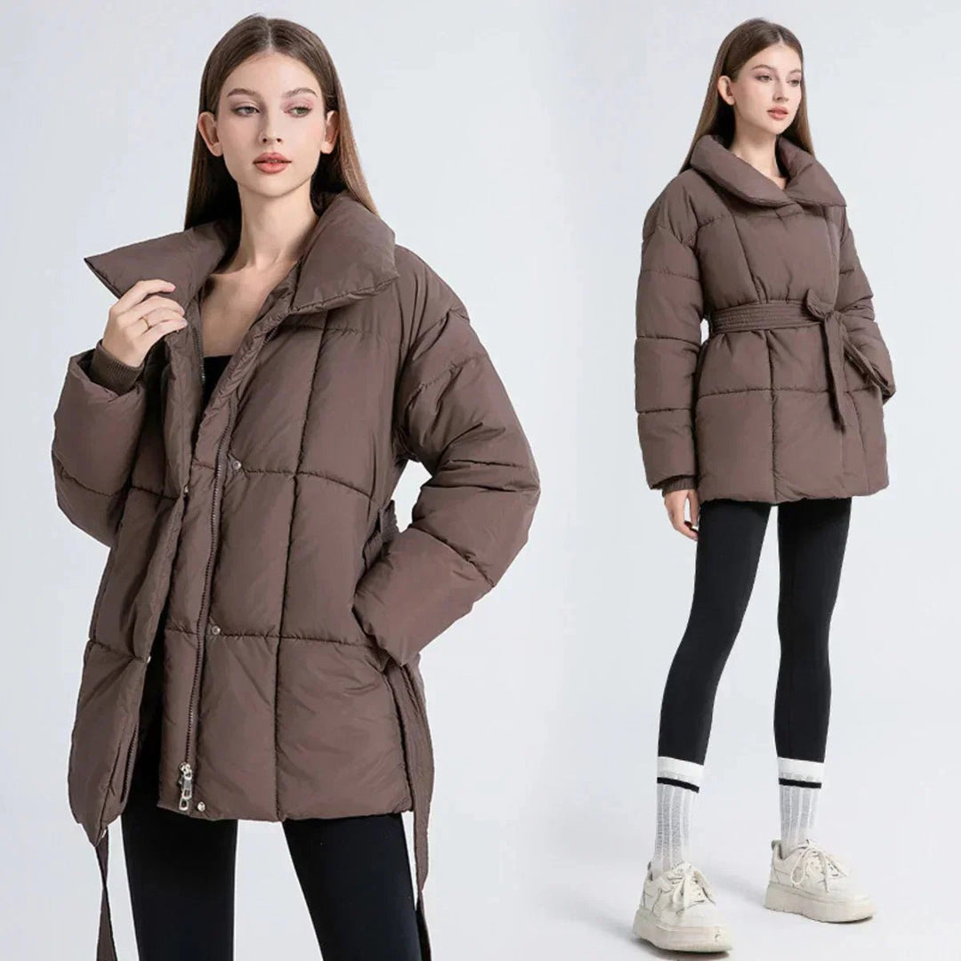 Willow Pufferjas met Taillegordel