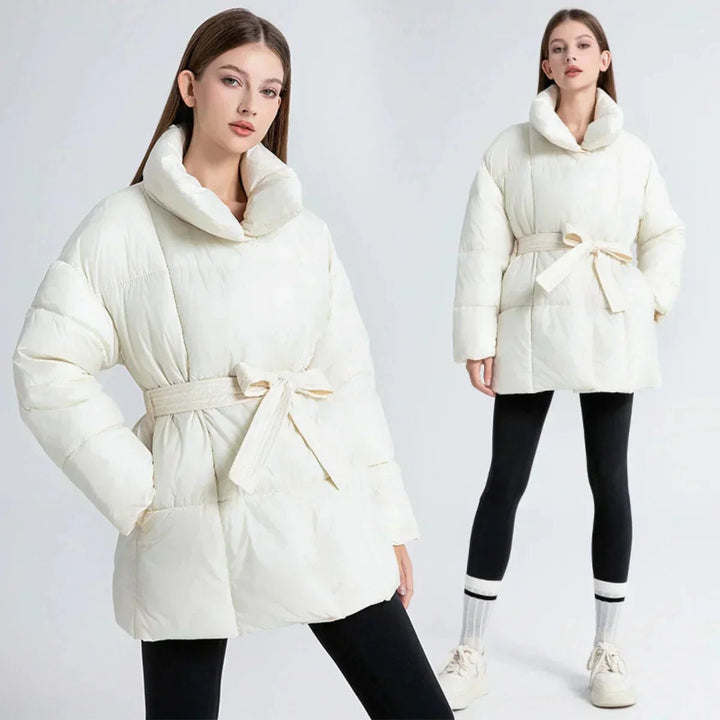 Willow Pufferjas met Taillegordel