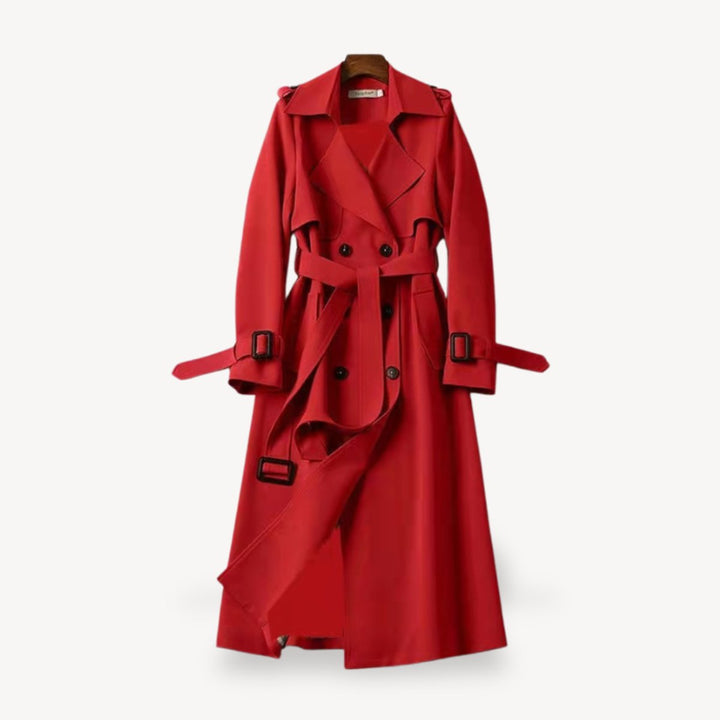 Phoebe Trenchcoat met Knoopsluiting