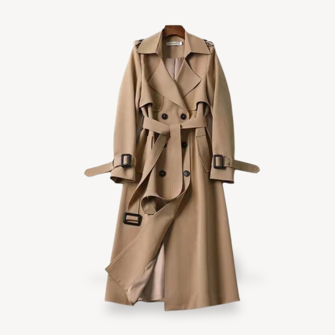 Phoebe Trenchcoat met Knoopsluiting