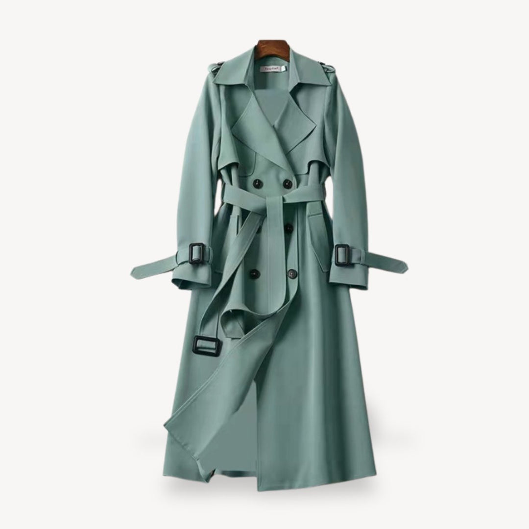 Phoebe Trenchcoat met Knoopsluiting