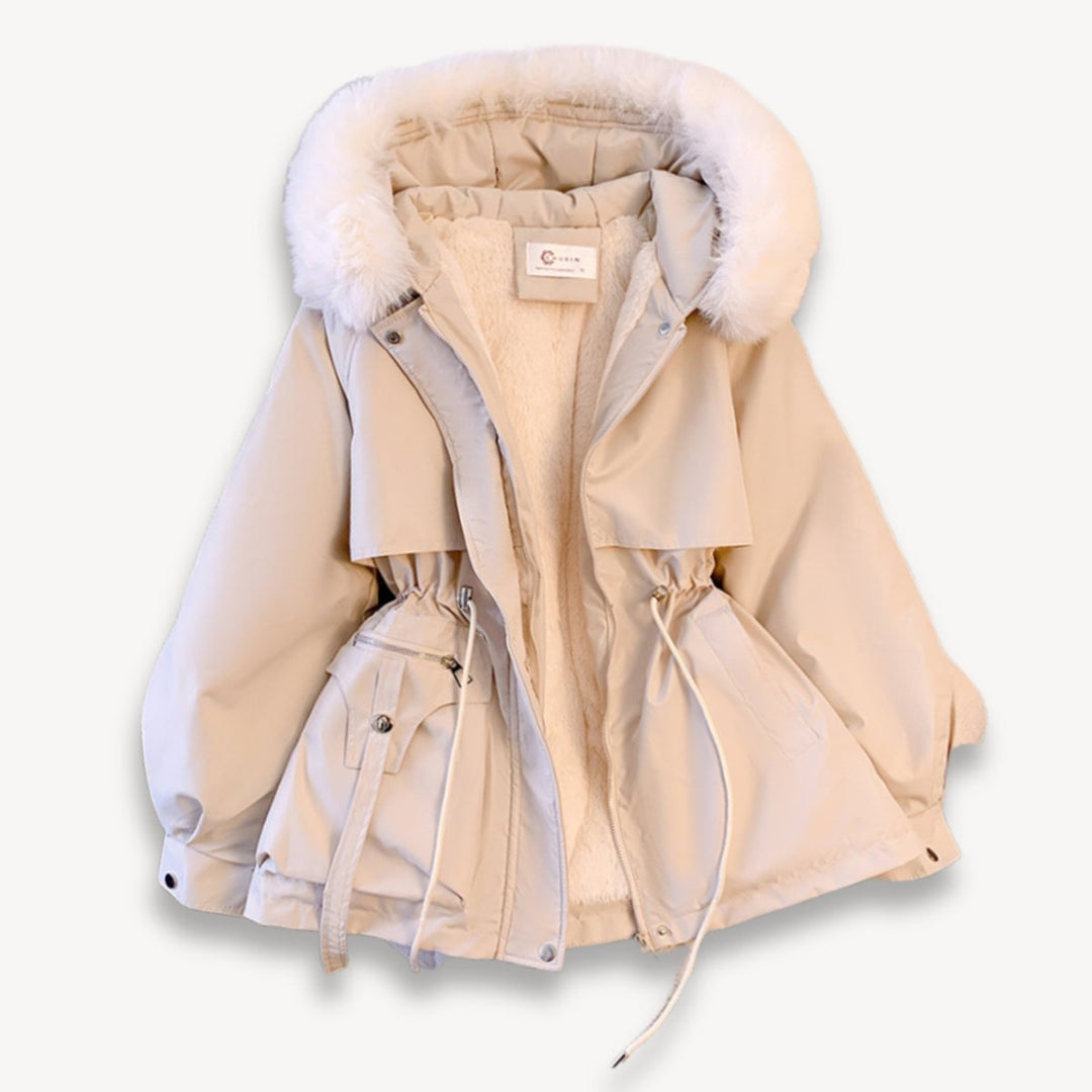 Sienna Nepbont Parka met Warm Gevoerd