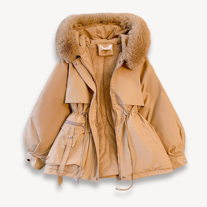 Sienna Nepbont Parka met Warm Gevoerd
