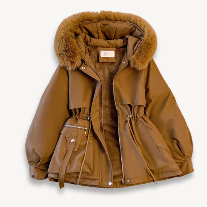 Sienna Nepbont Parka met Warm Gevoerd