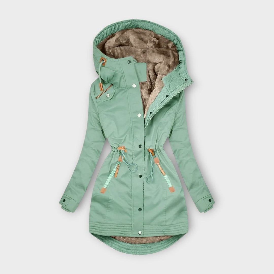 Ella Fleece Parka met Warm Gevoerd