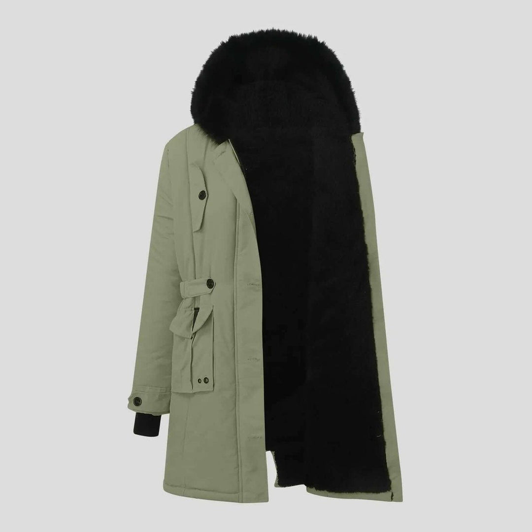 Grace Nepbont Parka met Nepbontkraag