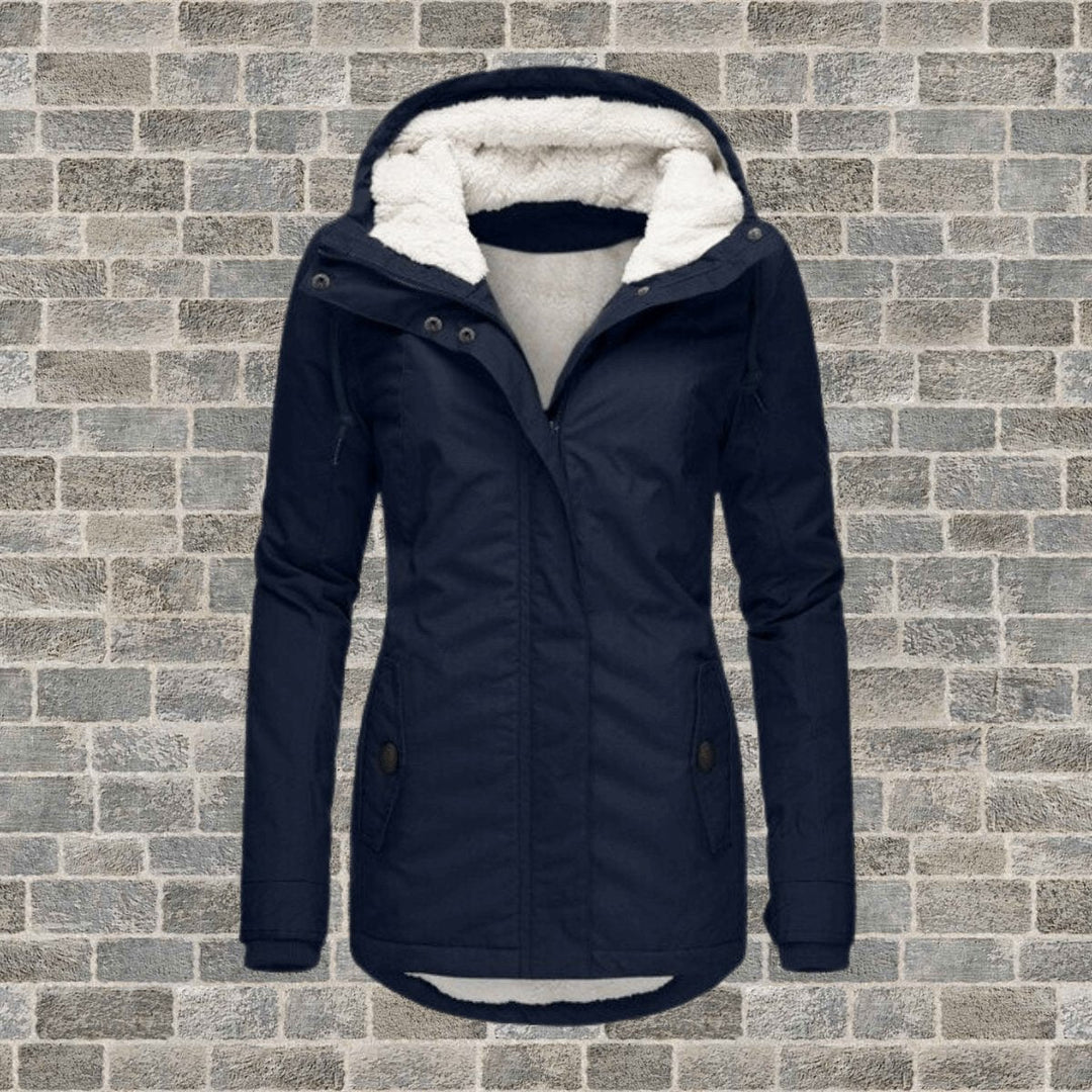 Freya Lange Teddy Parka met Warm Gevoerd
