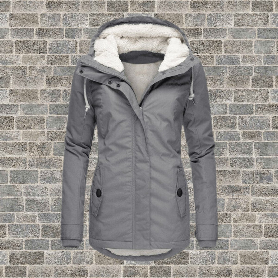 Freya Lange Teddy Parka met Warm Gevoerd