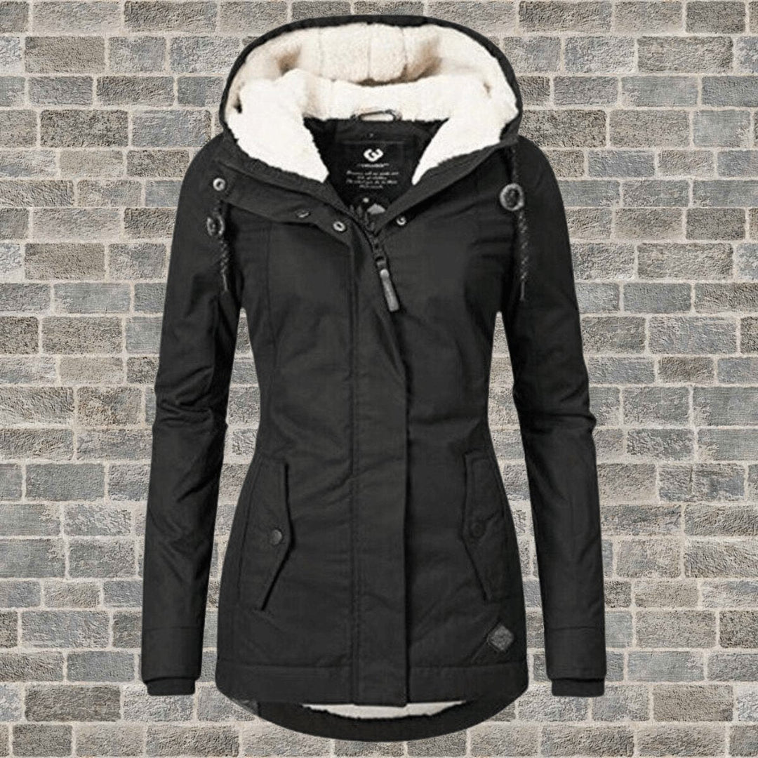 Freya Lange Teddy Parka met Warm Gevoerd