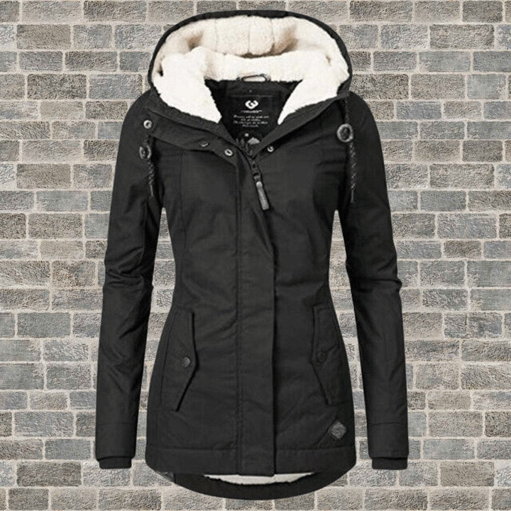 Freya Lange Teddy Parka met Warm Gevoerd