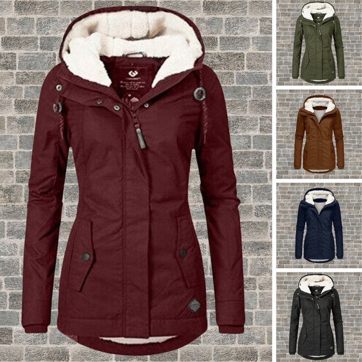 Freya Lange Teddy Parka met Warm Gevoerd