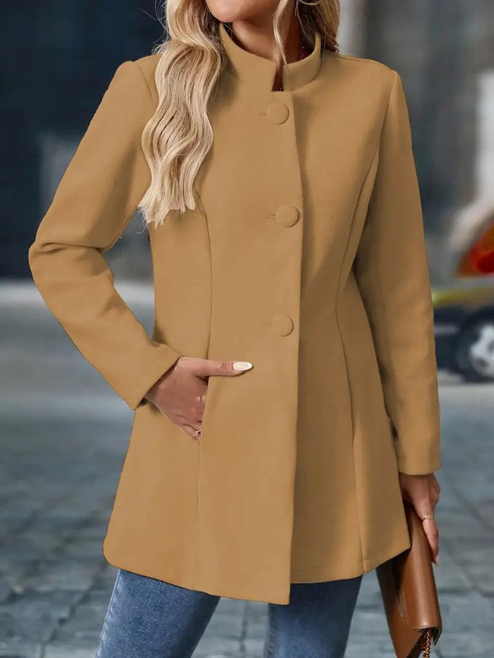 Florence Winterjas met Staande Kraag