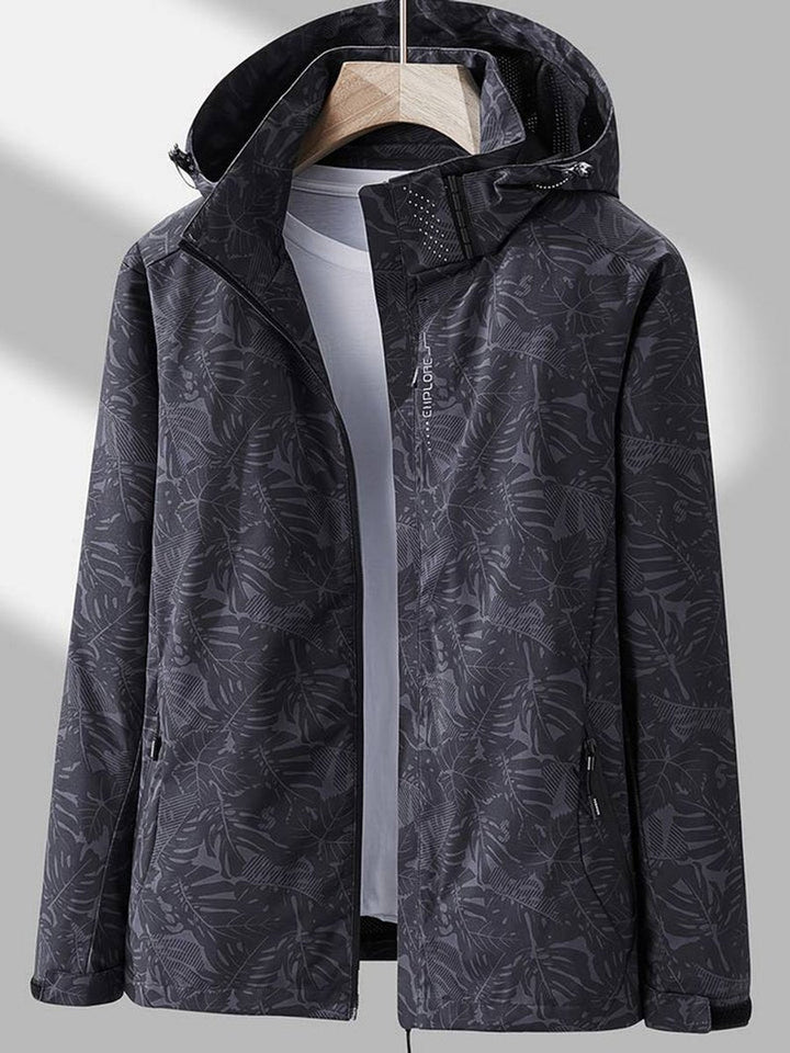Sienna Pufferjas met Bloemenprint