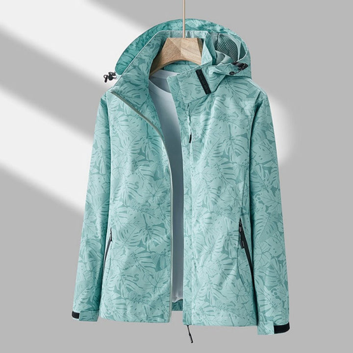 Sienna Pufferjas met Bloemenprint