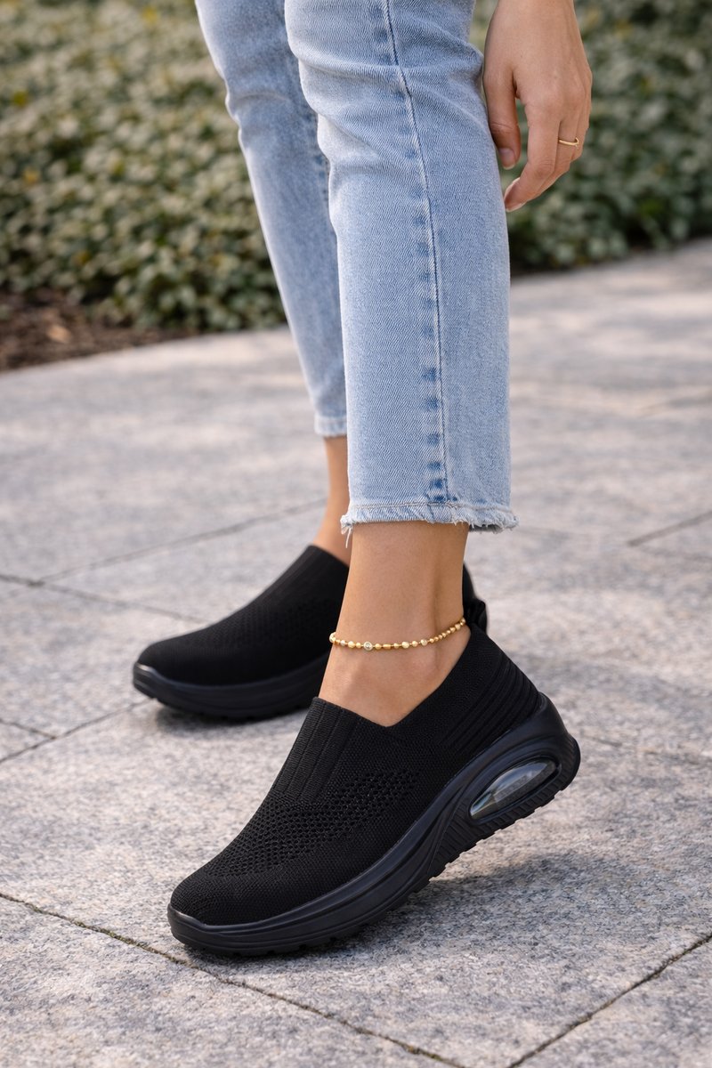 Ivy Loafers met Gedempt Voetbed