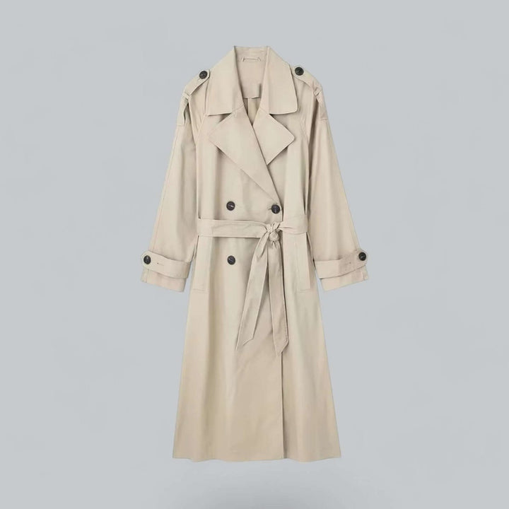Ella Lange Trenchcoat met Taillegordel