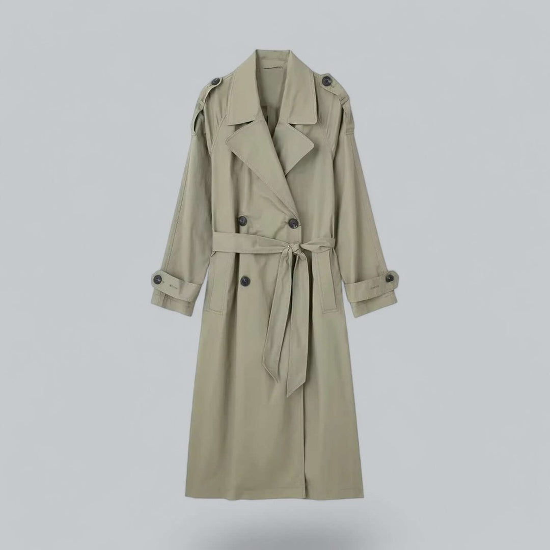 Ella Lange Trenchcoat met Taillegordel